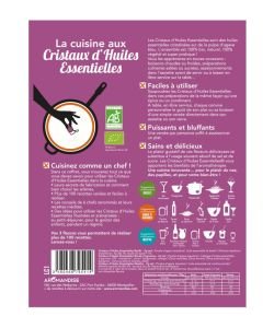 Box Crystals of essential oils + Recipe Book, part